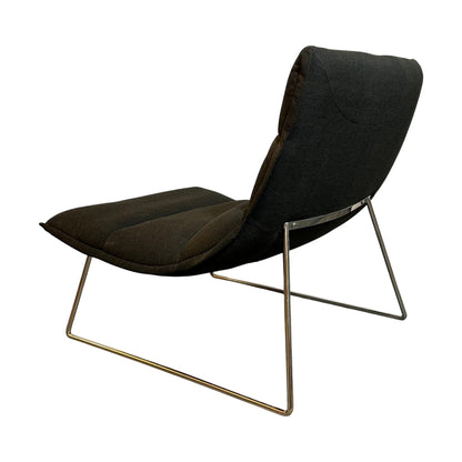 Lenestol fra Secundo, mørk grå