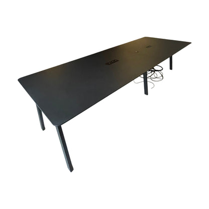 Møtebord fra EFG Collaborate, sort, 330x120 cm