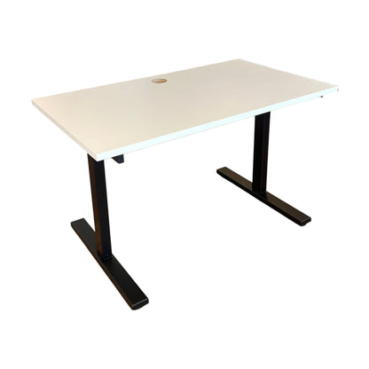 Elektrisk hev/senk skrivebord 120x80 cm, hvit, Linak