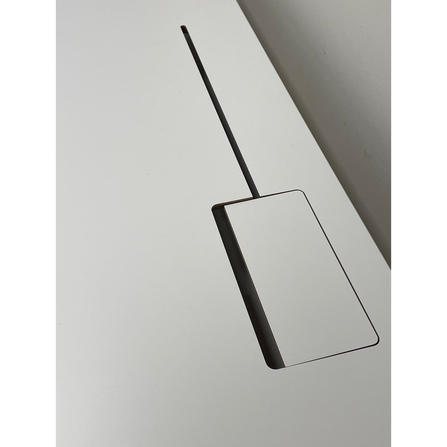 Dencon elektrisk hev/senk skrivebord, hvit, 120x80 cm