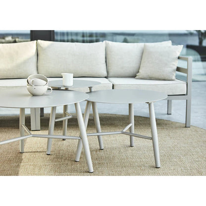 Brafab Vannes sofabord i lakkert aluminium