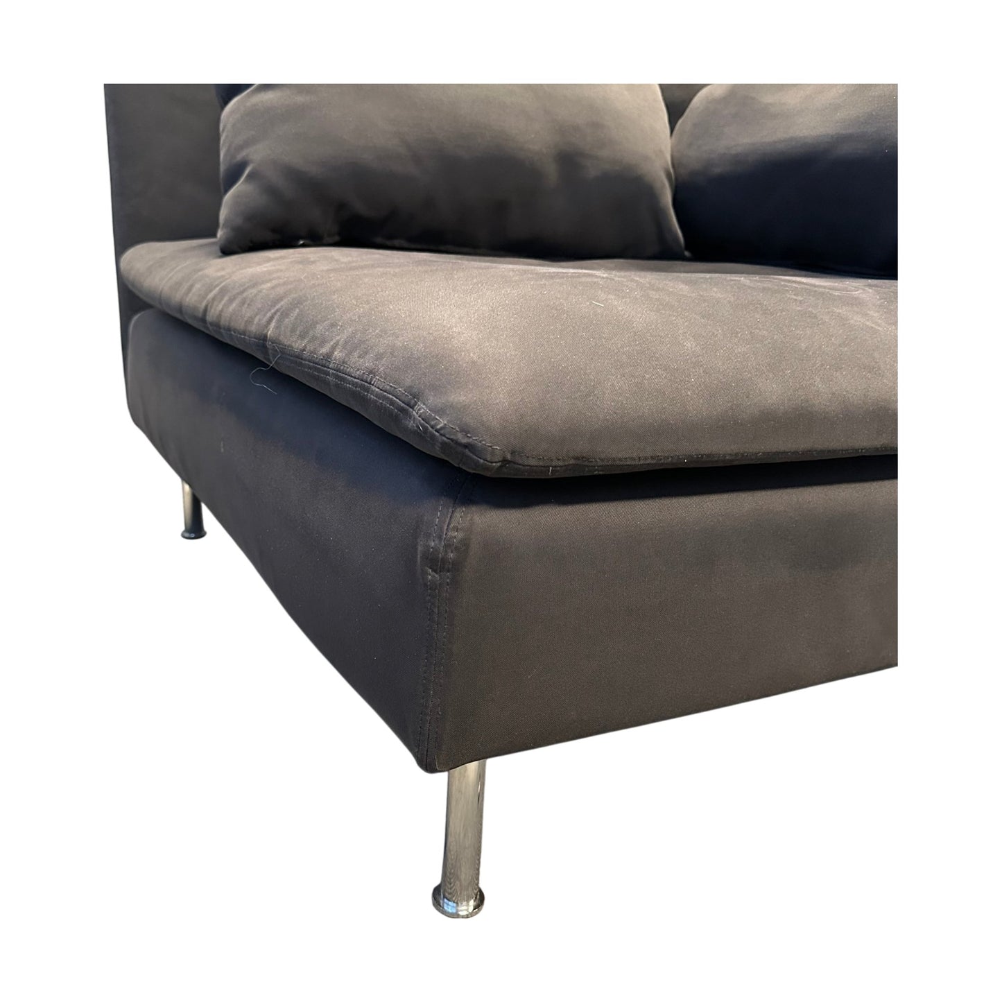 IKEA Söderhamn hjørnemodul, grå med armlener