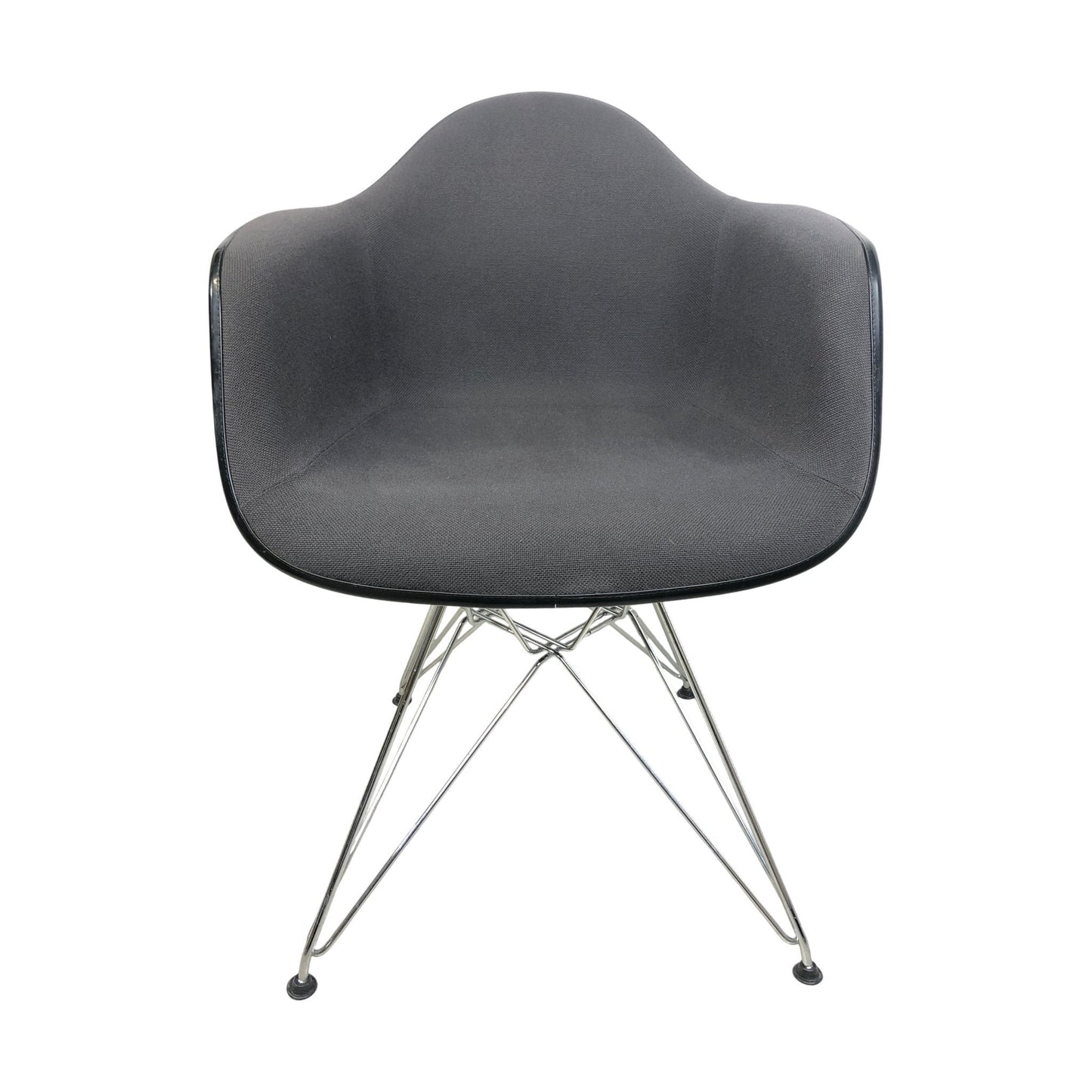 Eames møteromsstol fra Vitra, grått ullstoff