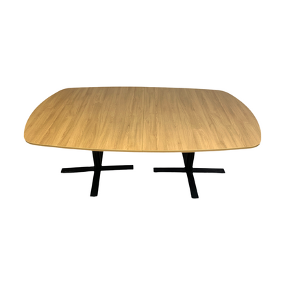 Trefarget møtebord, 200x120cm