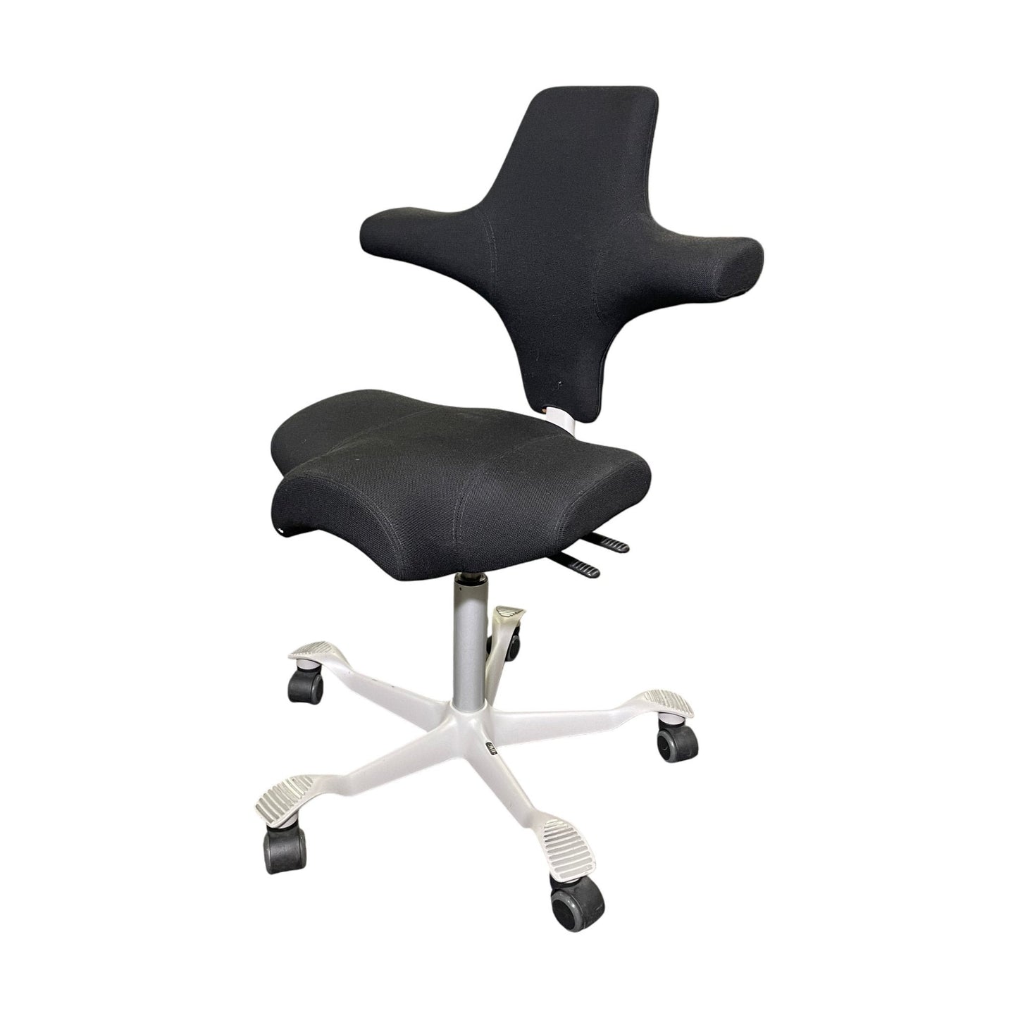 Håg Capisco kontorstol fra Håg, sort stoff