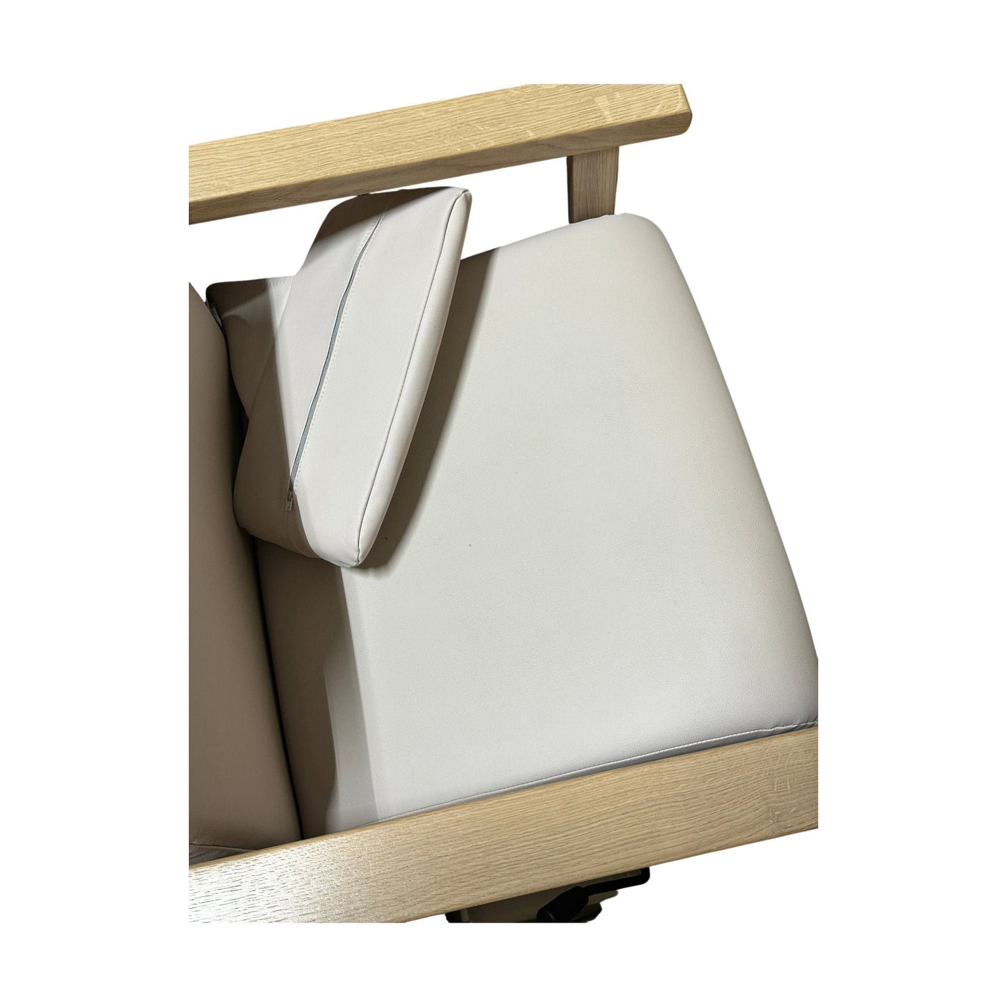 Zeta hvilestol fra VAD, rosa skinn