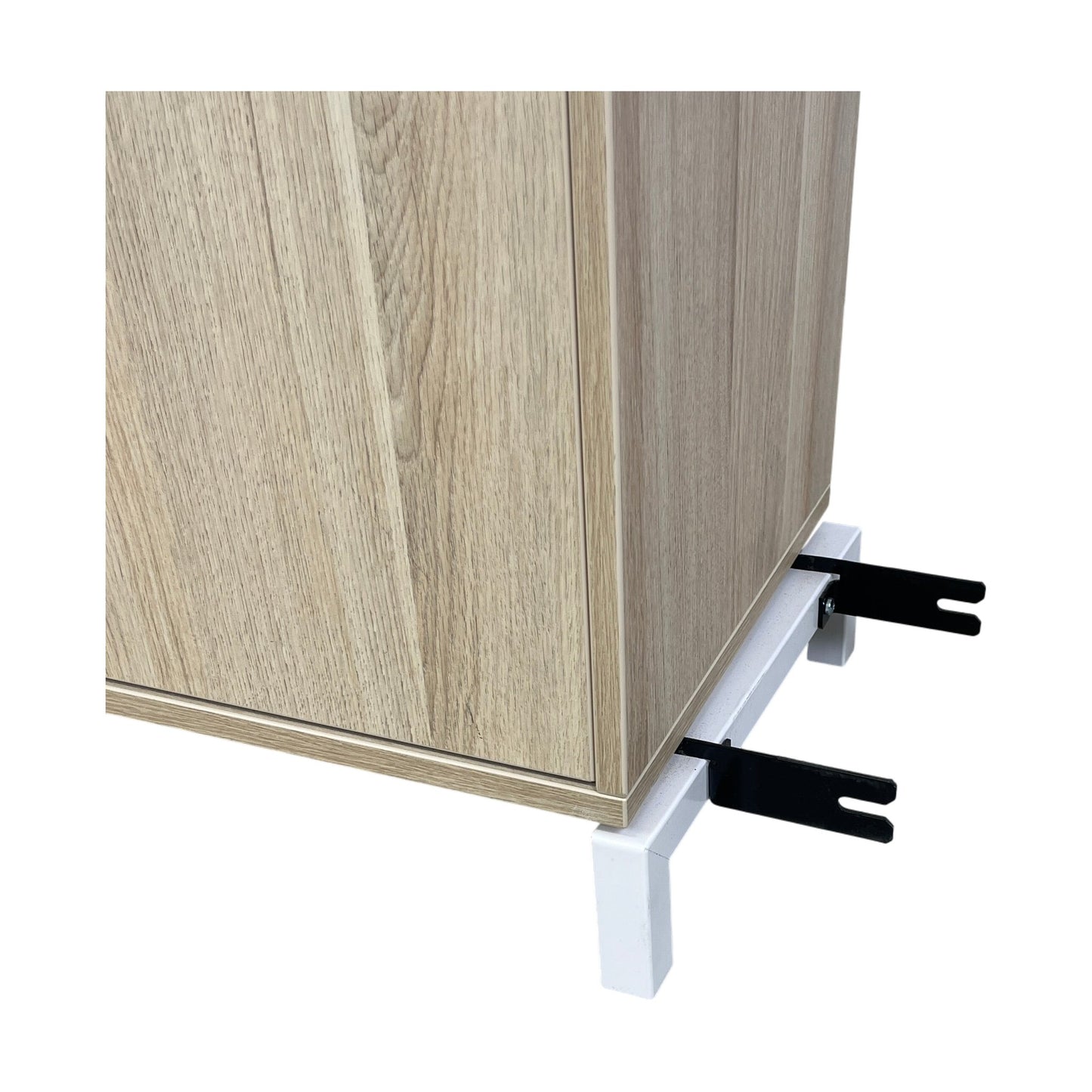 Hylle fra Kinnarps, beige, 160 cm