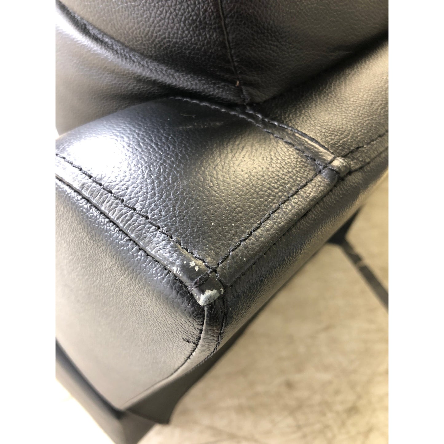 Mayfield 2-seter sofa, hud/PVC, med recliner-funksjon