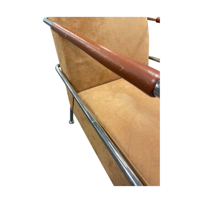 Lammhults loungestol, Gunilla Allard, brun