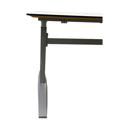 Elektrisk hev/senk skrivebord 180x80 cm, hvit laminat