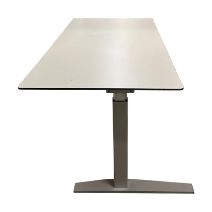 Elektrisk hev/senk skrivebord 180x80 cm, hvit laminat