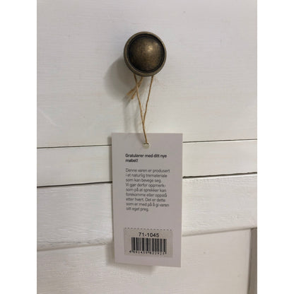 Edel skoskap fra A-Møbler, hvit