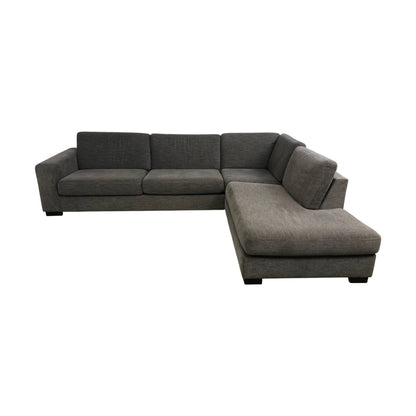 Litsofa hjørnesofa i grå