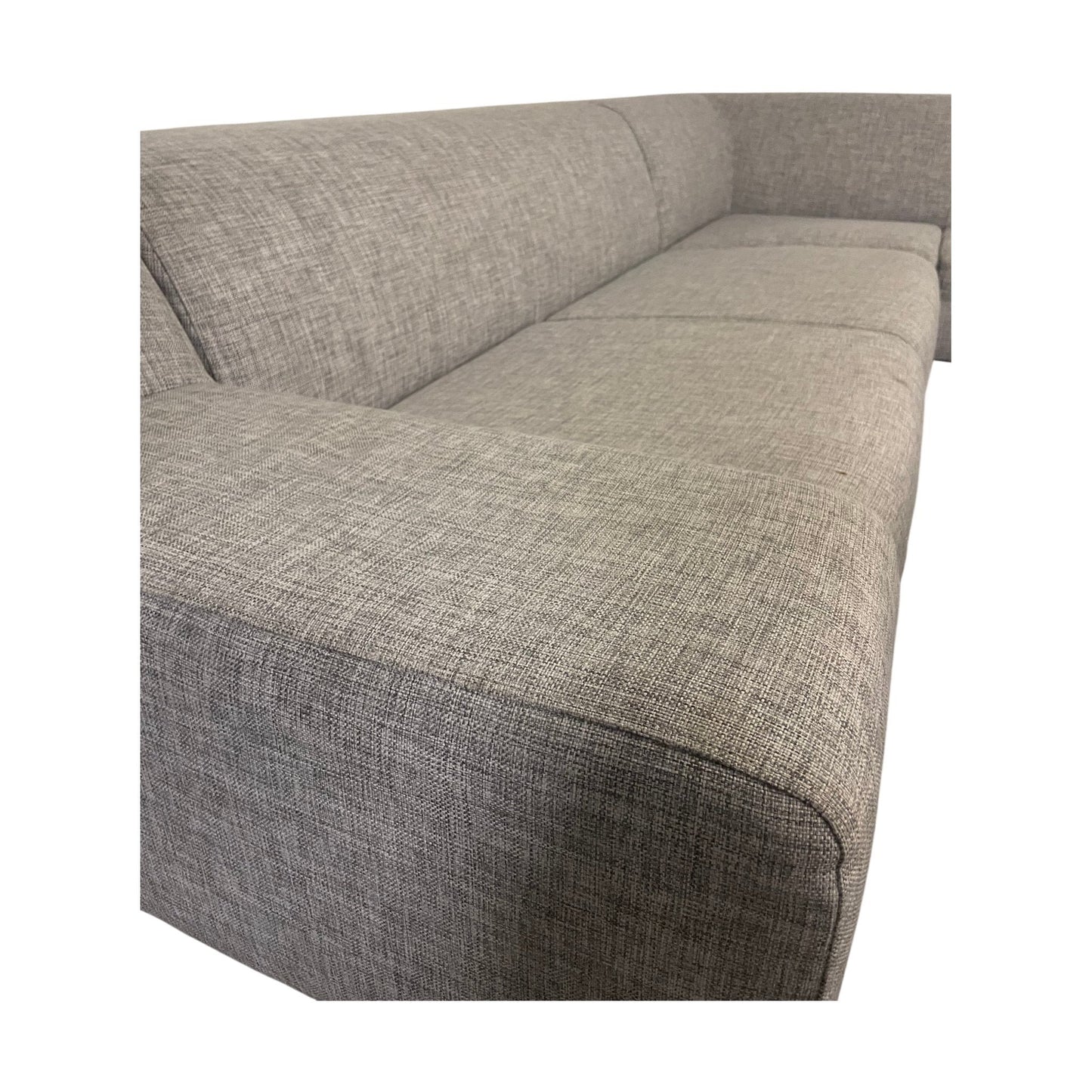 Seville hjørnesofa med puff fra Bolia, grå