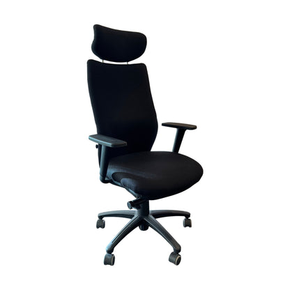 Sort Vela kontorstol fra Scan Sørlie