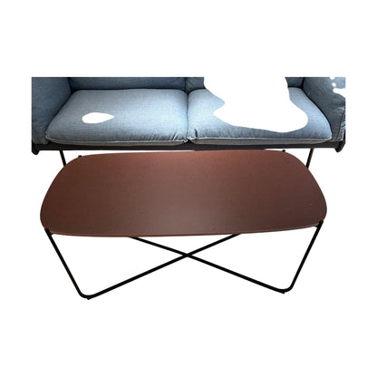 Fora Form Root sofabord, brun, 104x63x44 cm