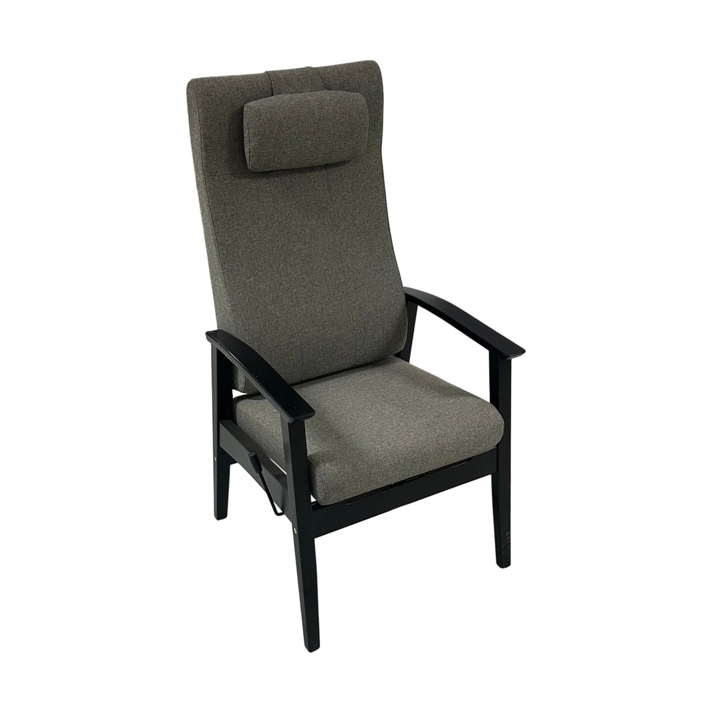 Nexus lenestol fra VAD, sortlakkert, høy rygg