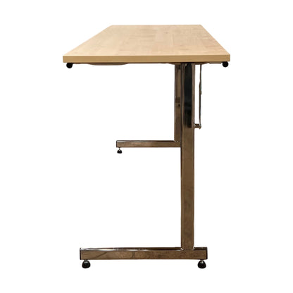 Sammenleggbart skrivebord, trefarget, 120x50 cm