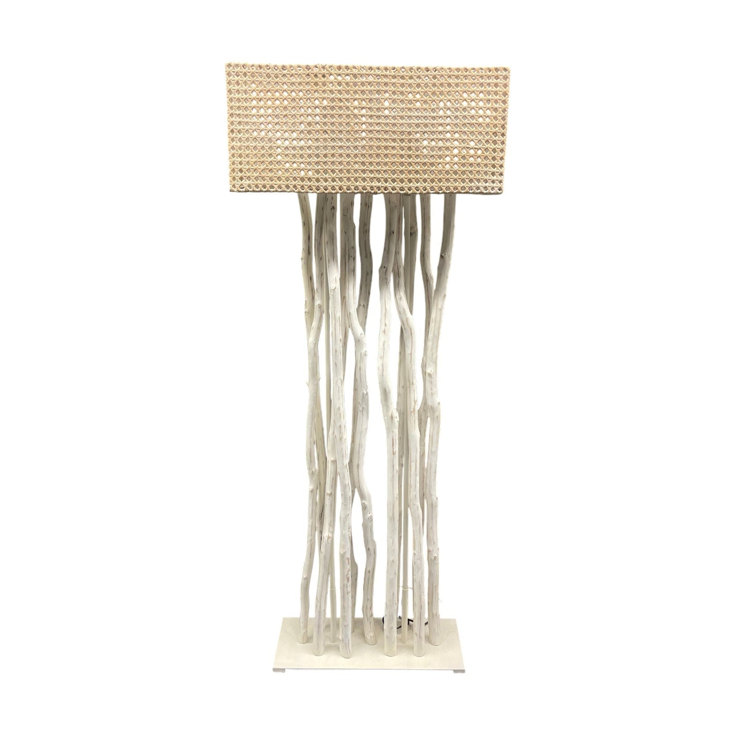 Hvit trerots lampe fra East at Main