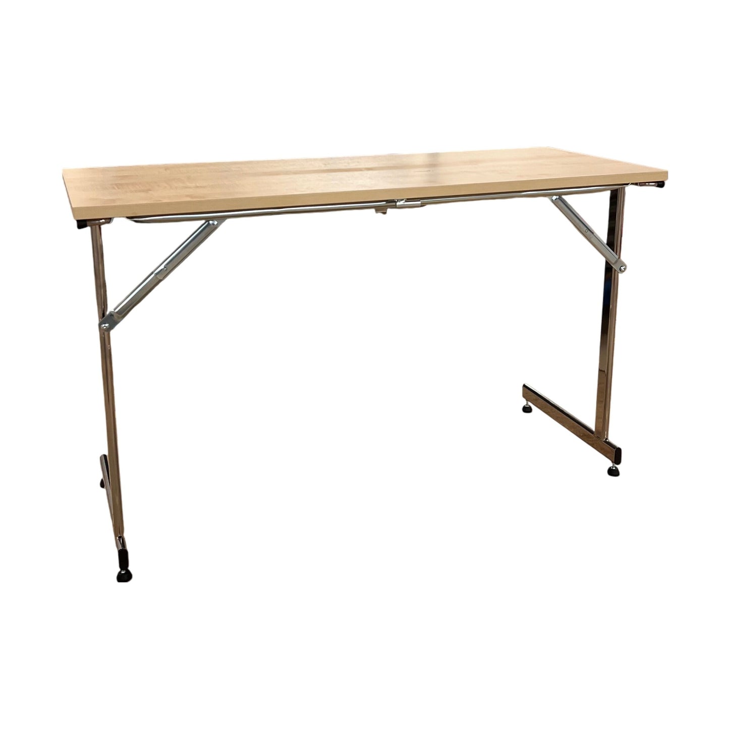 Sammenleggbart skrivebord, trefarget, 120x50 cm