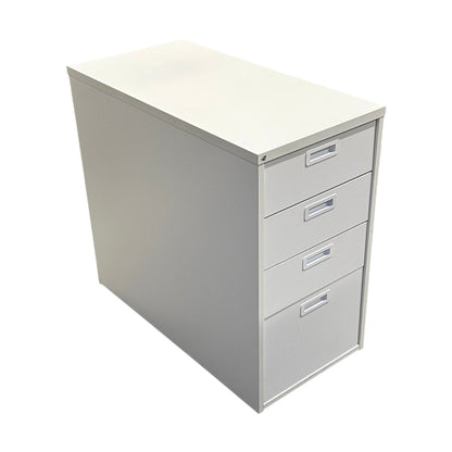 Skuffeseksjon Modulus, 4 skuffer, hvit