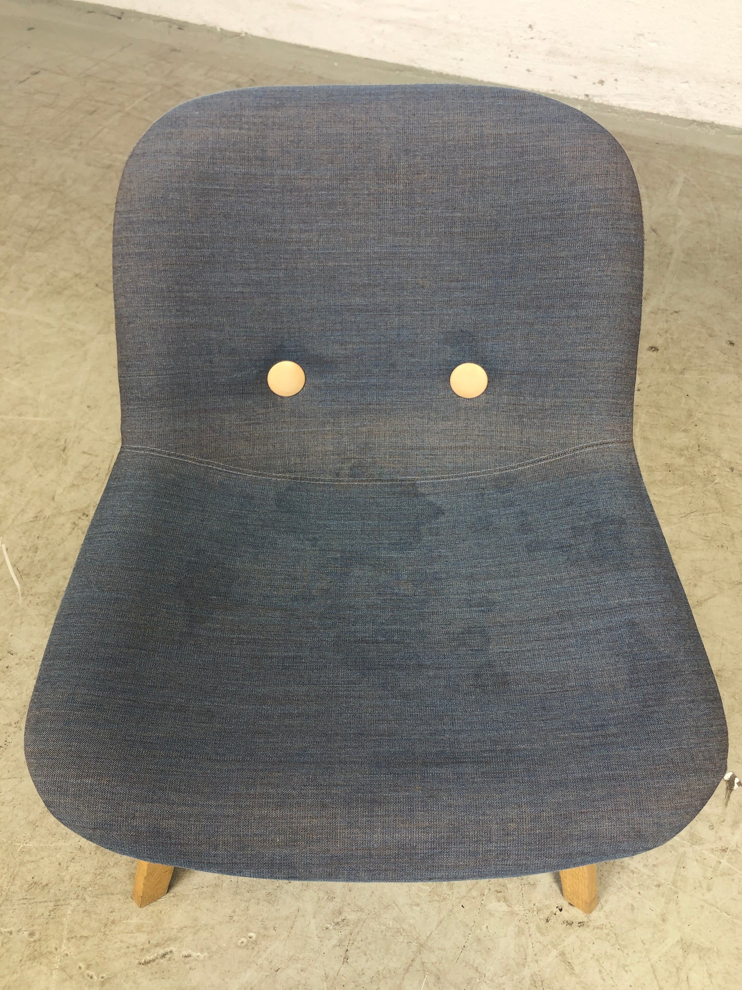 Lorenzen lenestol fra Erik Jørgensen, blå