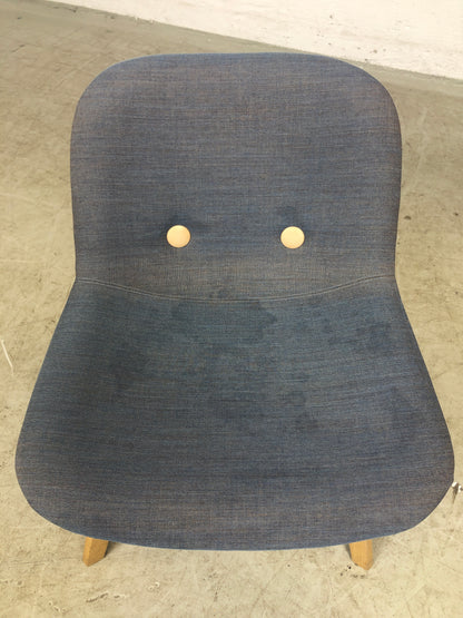 Lorenzen lenestol fra Erik Jørgensen, blå