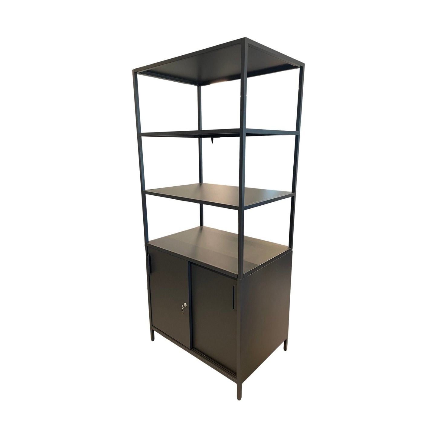 Hylle fra IKEA, svart, Trotten