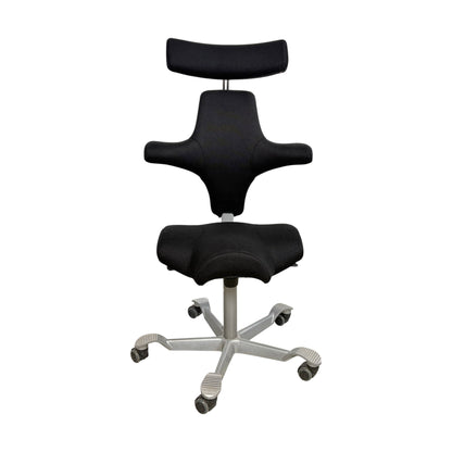 Håg Capisco kontorstol, svart stoff