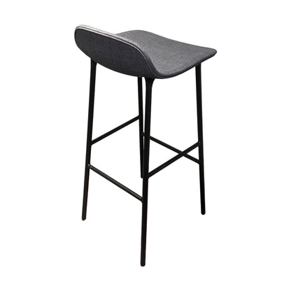 Normann Copenhagen barstol i grå, 80 cm høy
