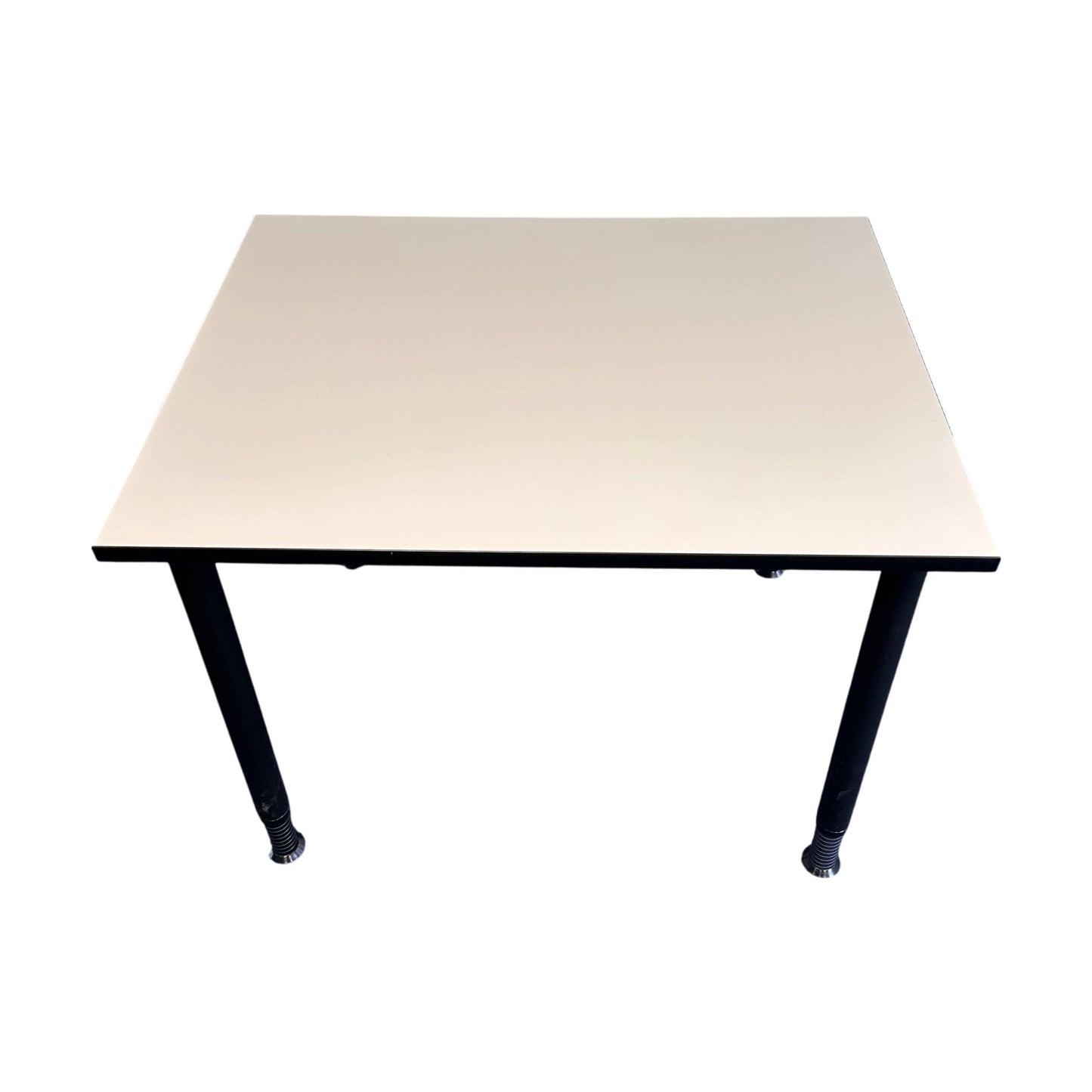 Enkelt skrivebord 100x80 cm, hvit, Edsbyn