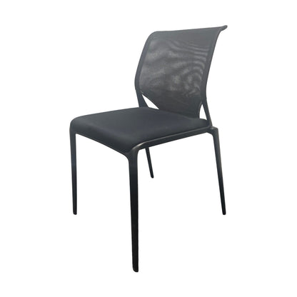 MedaSlim konferansestol fra Vitra, svart, moderne design