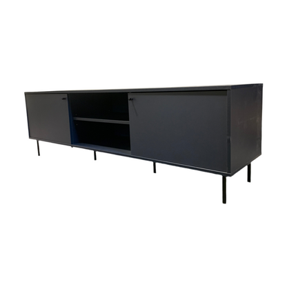 Caracas TV-Benk fra A-Møbler, svart