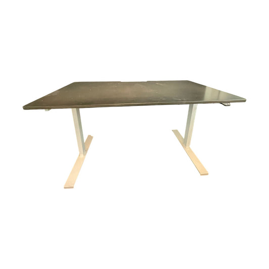 140x80 Linak elektrisk hev/senk skrivebord fra LINAK, grå, 140x80 cm