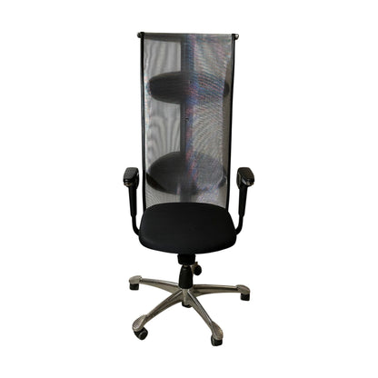 HÅG H09 kontorstol med høy rygg, svart