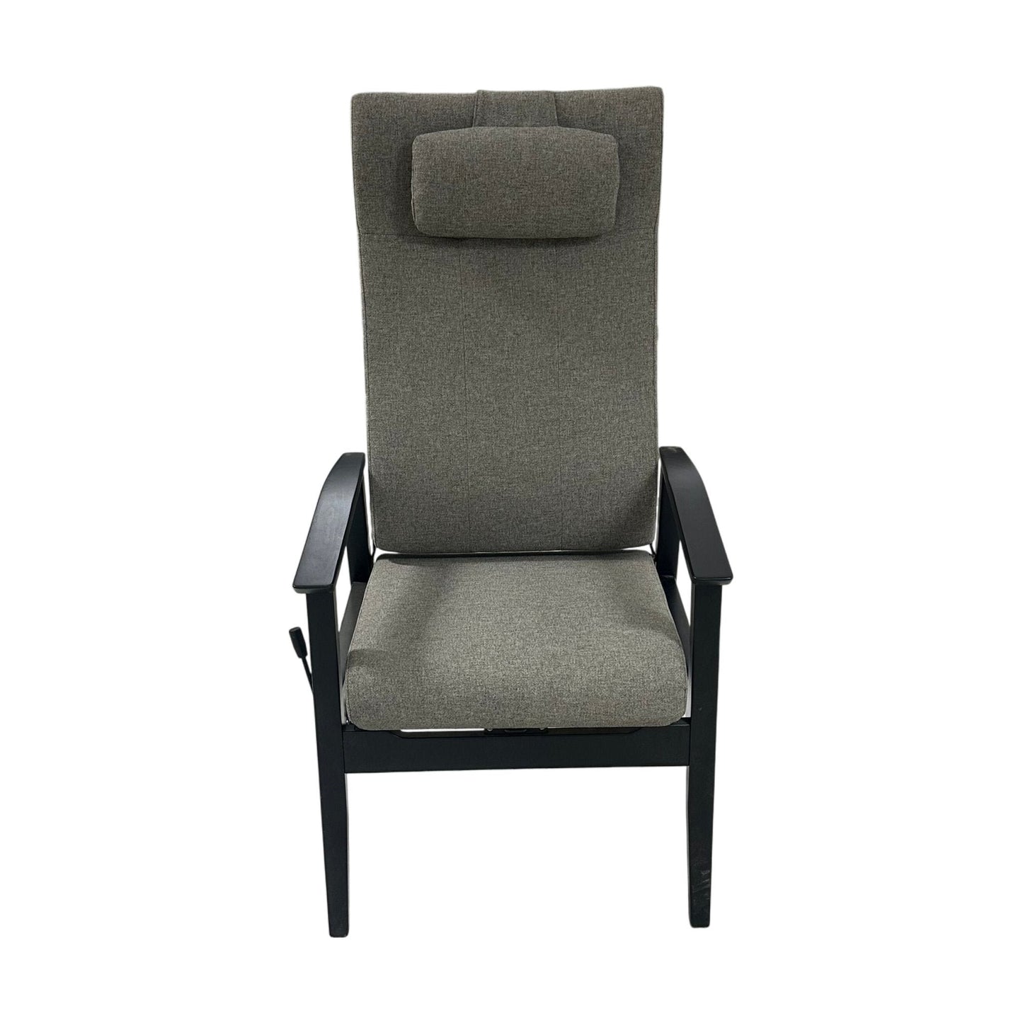 Nexus lenestol fra VAD, sortlakkert, høy rygg