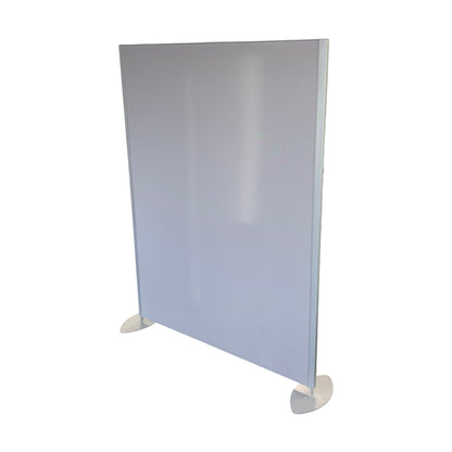 Frittstående skillevegg, 120x160 cm, grå