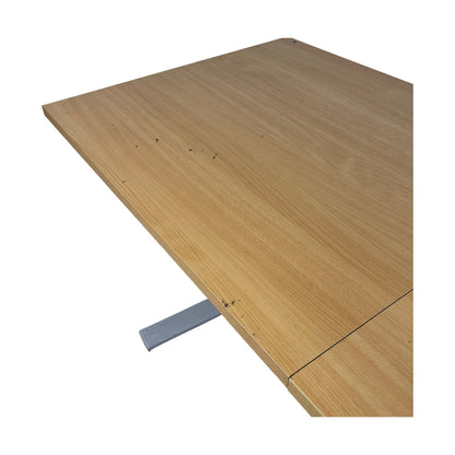 Ekstra bredt elektrisk hev/senk skrivebord fra Linak, 250x80cm