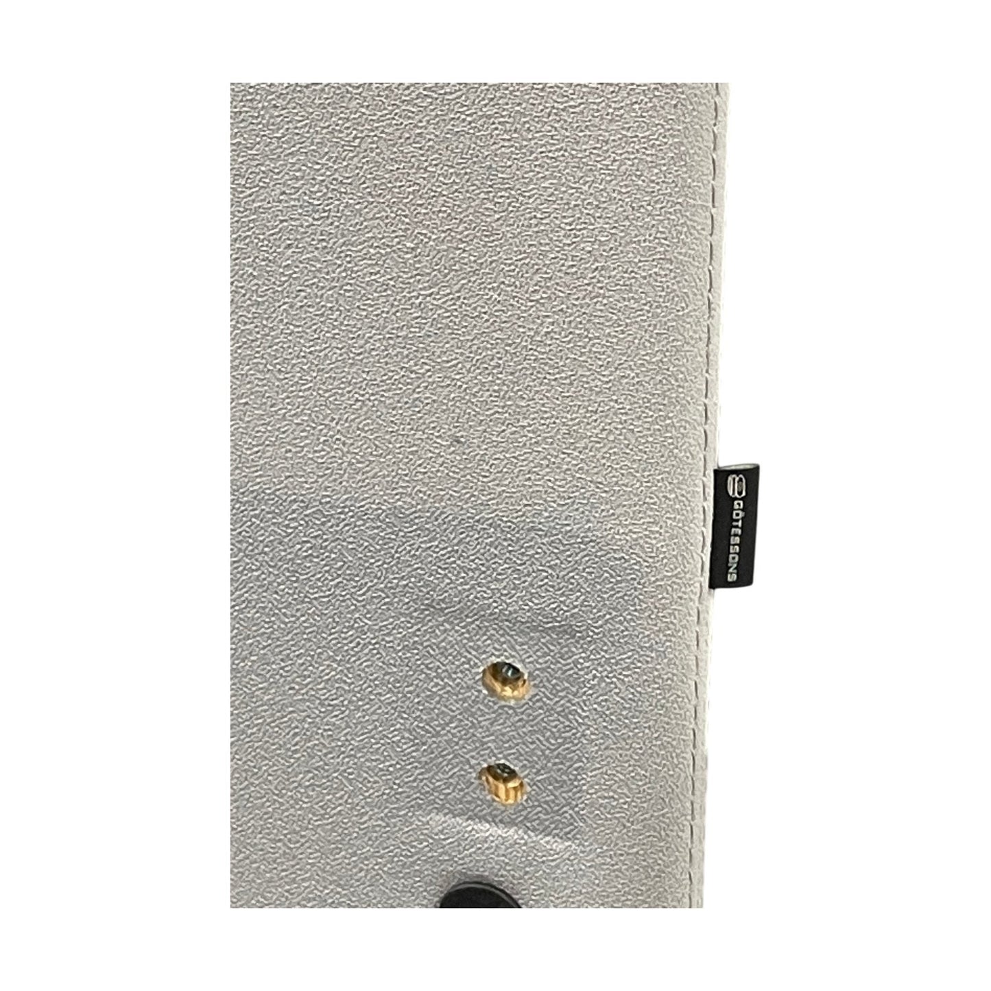 Bordhengt bordskjerm fra Götessons, 80x66 cm, gråblå