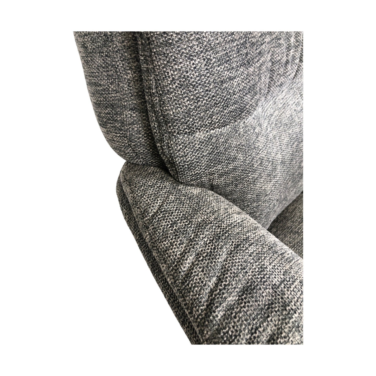 Køln lenestol fra A-Møbler, tekstil, med puff