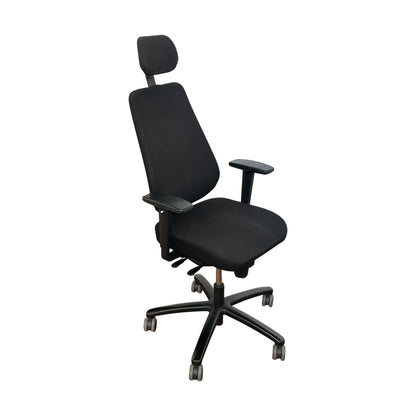 RBM 839 kontorstol, sort