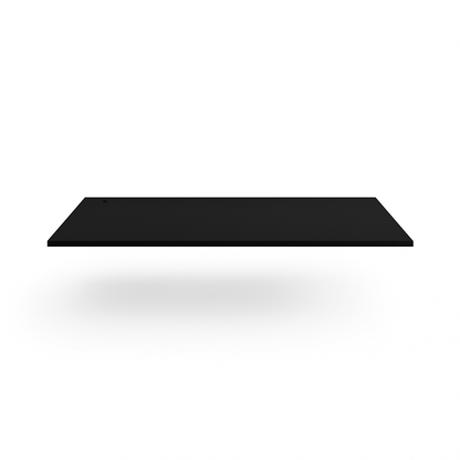 Bordplate 120x80 cm, svart