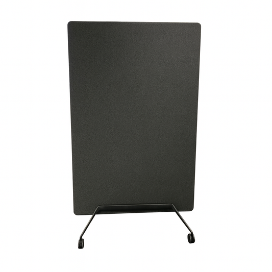 Romdeler på hjul fra Abstracta, 120x195 cm, antrasitt ulltrekk