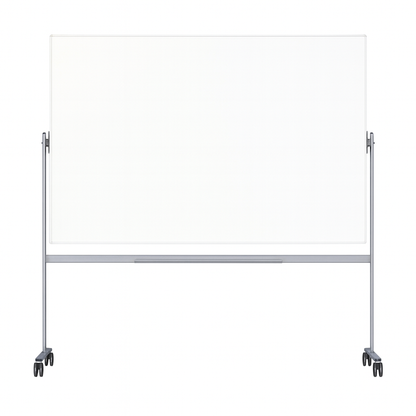 (210x195) Dobbeltsidig whiteboard med roterbar tavle fra Lintex