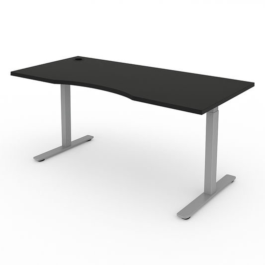 Helt nytt, elektrisk hev/senk skrivebord, 150x75 cm