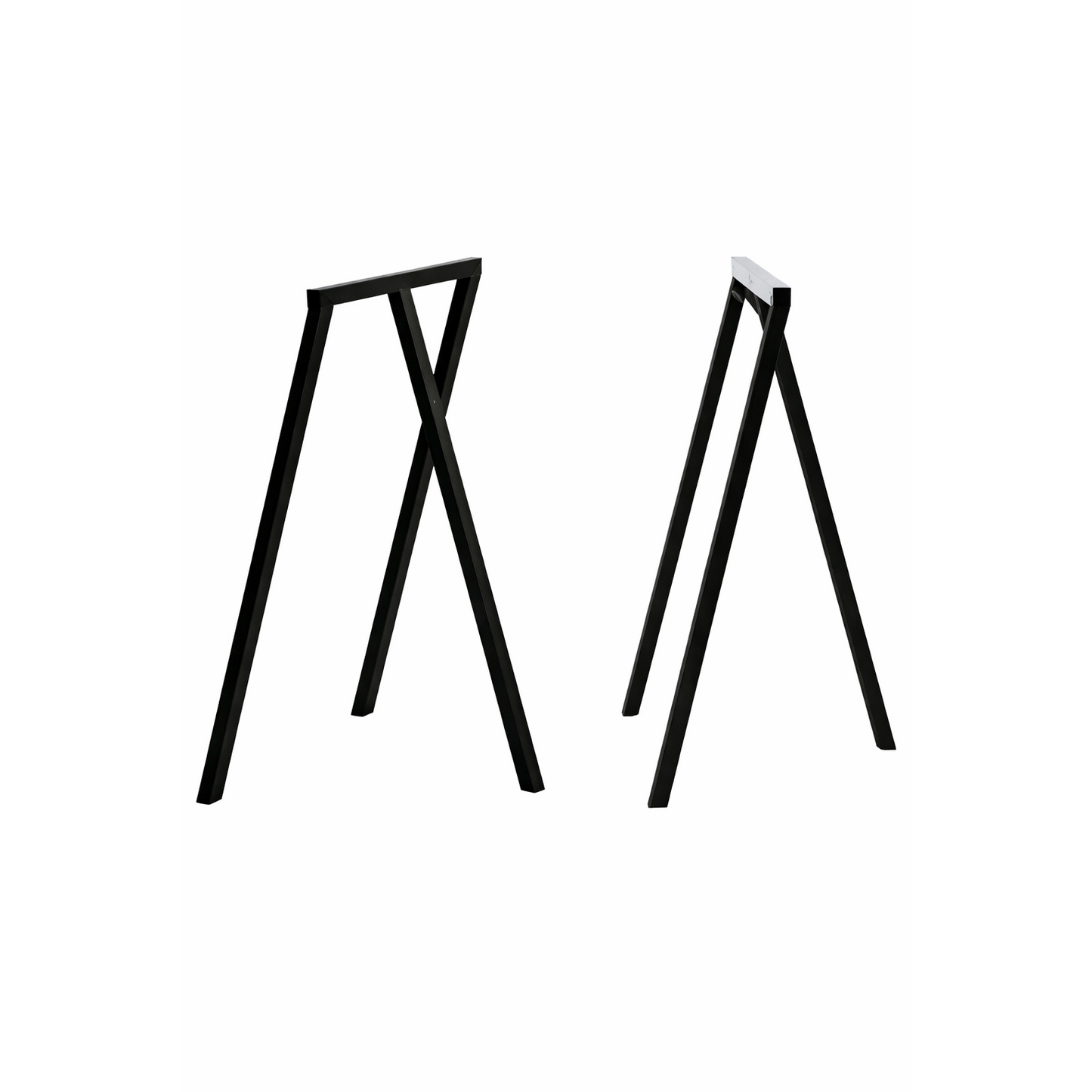 Loop Stand bordbukk fra HAY, sort, 72cm