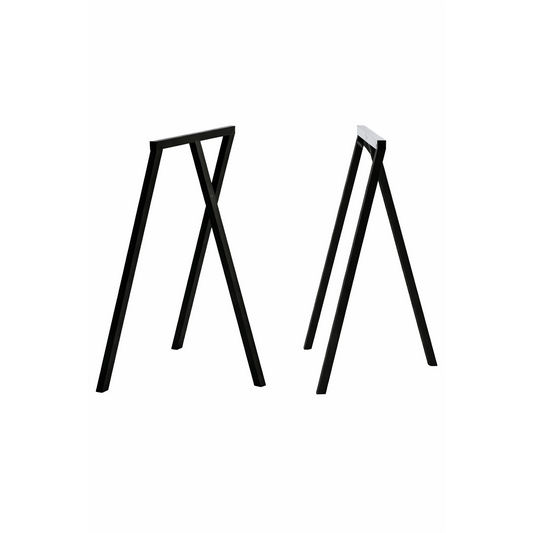 Loop Stand bordbukk fra HAY, sort, 72cm