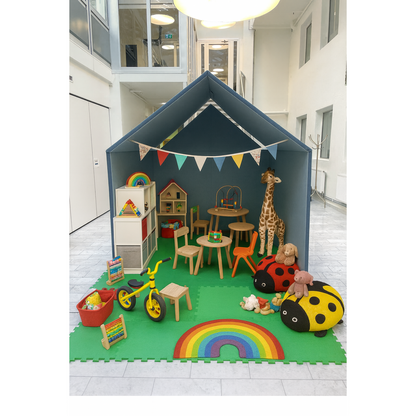 Samtalerom, trukket i ull fra Gøtessons The Hut