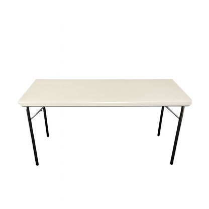 Hvite seminarbord fra Materia, hvit, 140x65 cm