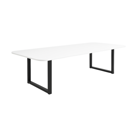 Spisebord 360x120, hvit laminat